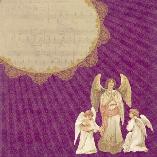 DCWV Designpapier "Engel" 6 (30 x 30 cm)