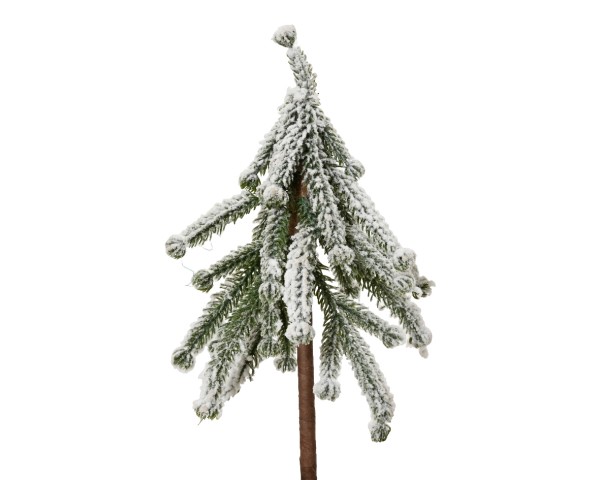 Mini Indoor Tannenbaum mit Schneeoptik - 25cm
