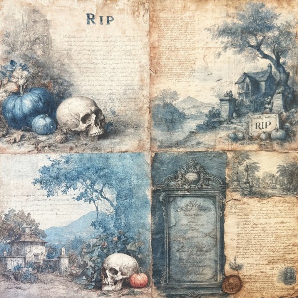 Designpapier "Halloween 25" 2