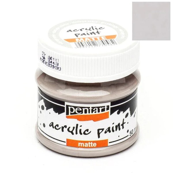 Acrylfarbe Matt "Vintage Gray" - 50ml P20990