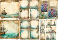Designpapier Set "Nautical" Designpapier Set "Nautical"