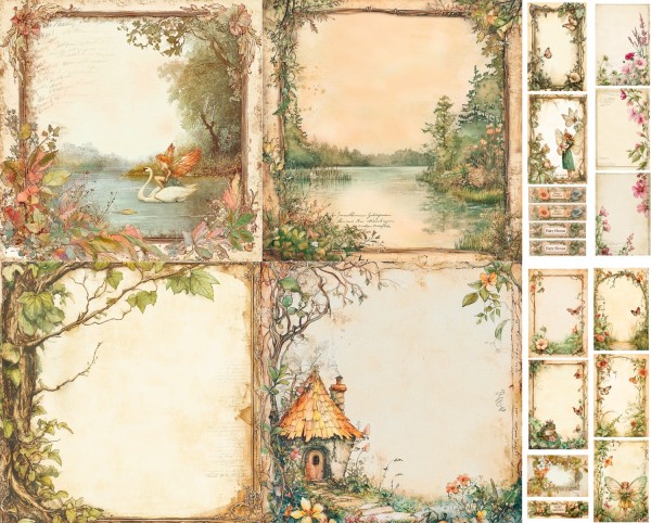 Papierset "Enya"