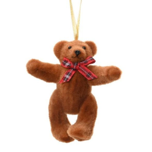 Deko Teddibär mit Schlaufe 9 cm - Variante 1