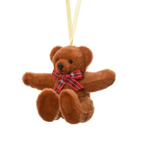 Deko Teddibär mit Schlaufe 9 cm - Variante 3