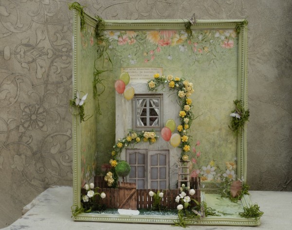 MDF Eck-Shadowbox (2te Wahl)