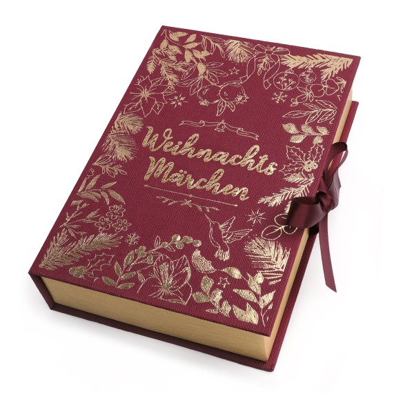 Buchbox "Weihnachts Märchen" 23,5x16cm - Rot V0964.2416.28