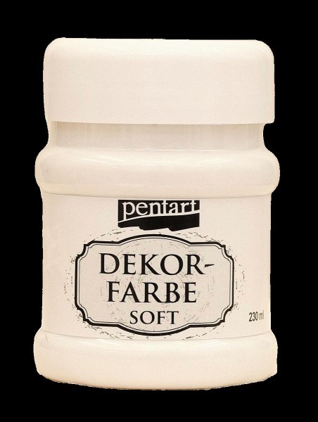 Dekor-Farbe chalky - weiß (230 ml)