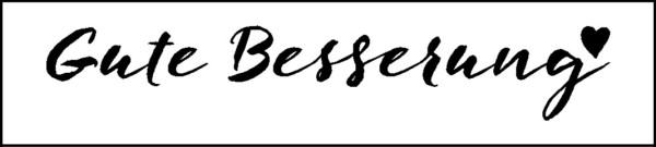 Stempel "Gute Besserung"