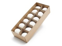 Hühnereier - Naturweiß (12 Stk.) Hühnereier - Naturweiß (12 Stk.)