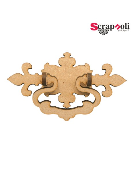 Ornament mit Griff - 9cm SMBV946C