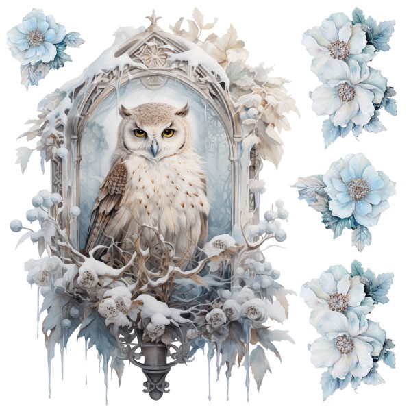 Porzellansticker "Wintermärchen ´24" 3