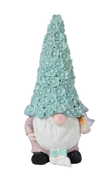 Zwerg "Blume" - Türkis