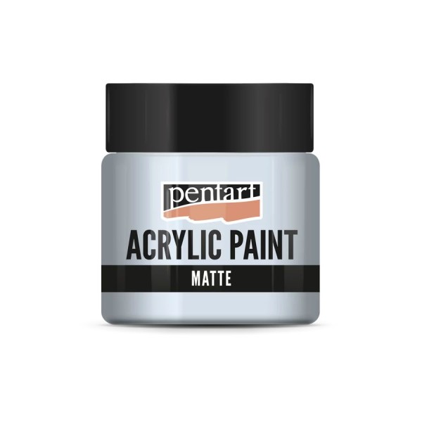 Acrylfarbe Matt 50ml - Ice Blue