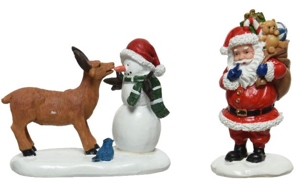 Figuren-Set "Weihnachtsmann 3"