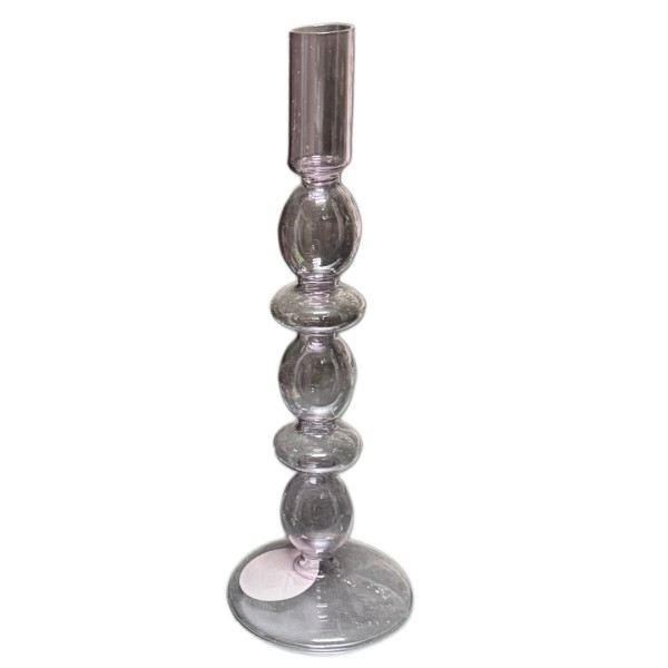 Kerzenständer 27 cm - Transparent/Klar