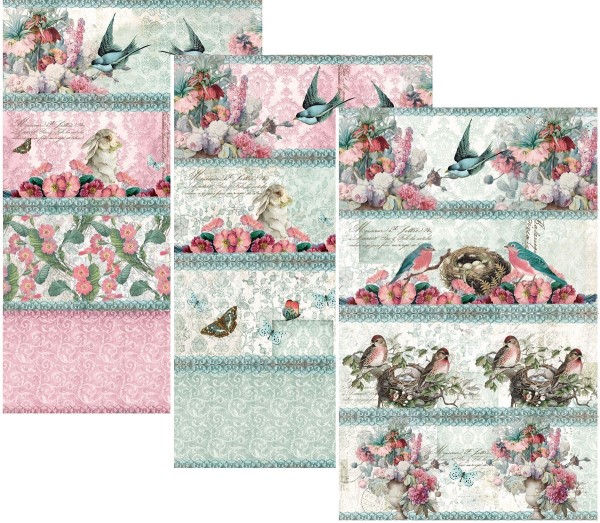 Schrumpfbanderolen für Ostereier "Ostern 2021" 12 Stück