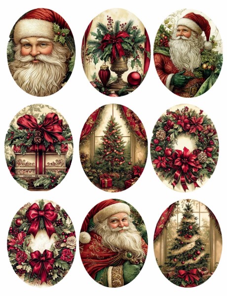 Epoxy-Sticker "Weihnachten 2025" 1