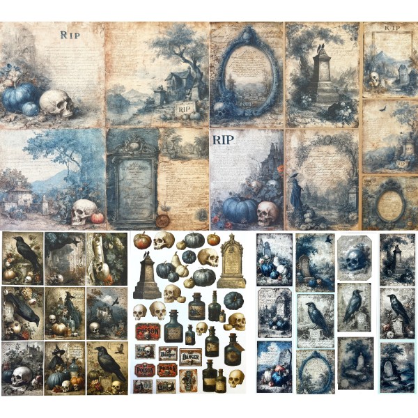 Papierset "Halloween 25"