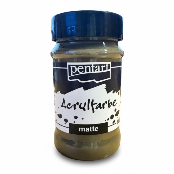 Acrylfarbe Schlammgrau Matt - 100ml