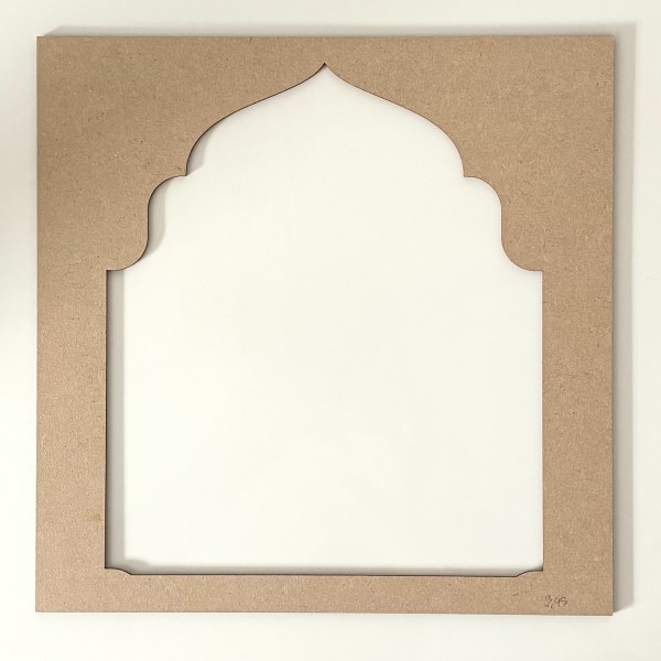 MDF Holzschild Gelasert 30x30cm