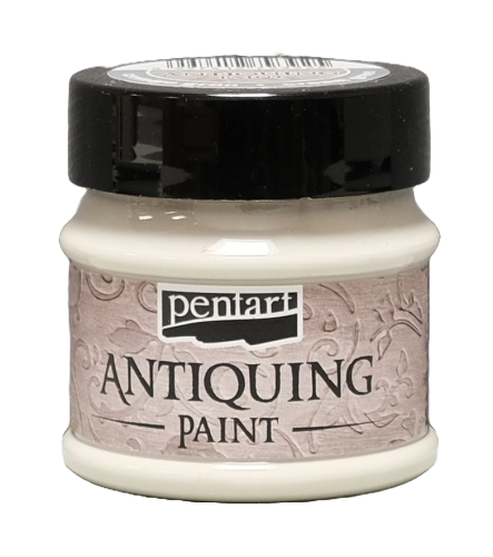 Antiquing Paint - Weiß - 50 ml