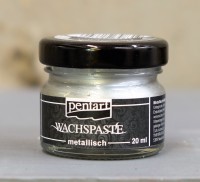 Wachspaste metallisch - Silber Wachspaste metallisch - Silber
