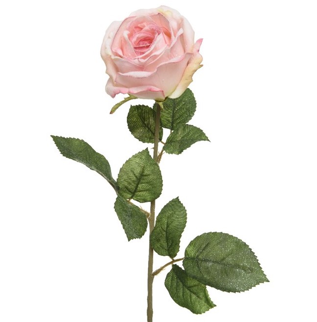 Kunstblume Rose - Puderrosa | Kunstblumen | Dekoration | LaBlanche Webshop