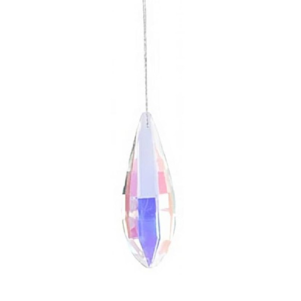 Dekorativer Kristall 7,5cm - Transparent Form 2