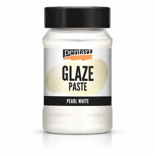 Glaze Paste (Glasurpaste) Perlmutweiß 100m