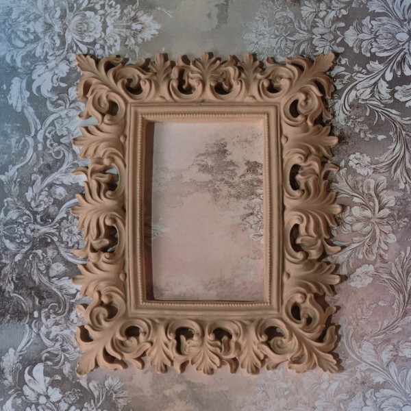 Dekorativer Holzrahmen 24 x 19 cm D7576