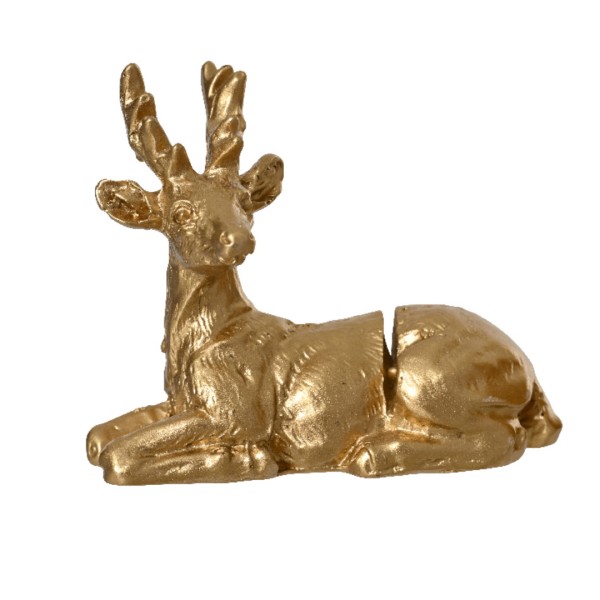 Kartenhalter "Hirsch" Gold