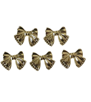 Gold Schleifen - 5er Pack Gold Schleifen - 5er Pack