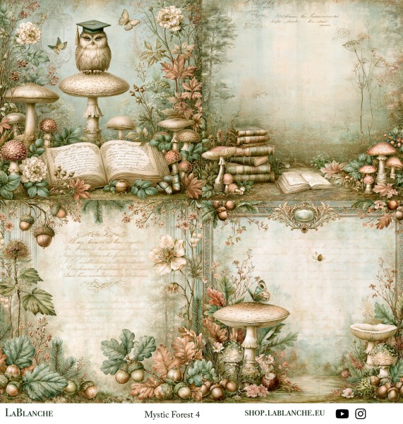 Designpapier "Mystic Forest" 4 MF4