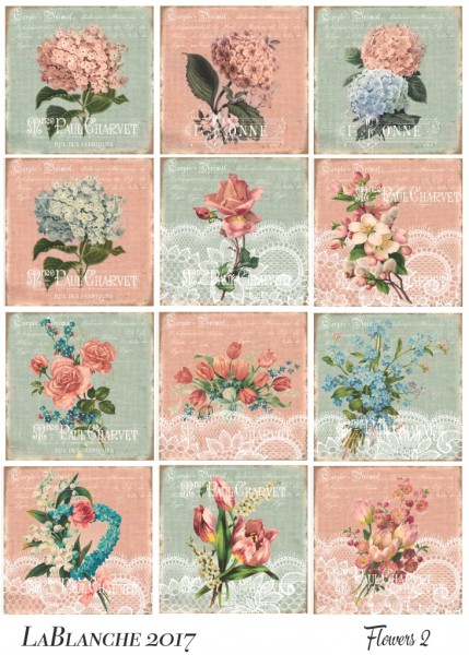 Keramikpapier "Blumen II"