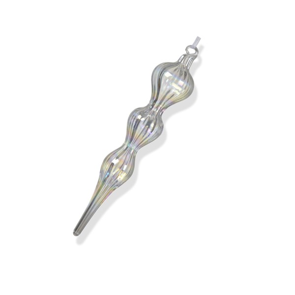 Glasanhänger Weihnachten "Ornament 1" - Irisierend K070454-a
