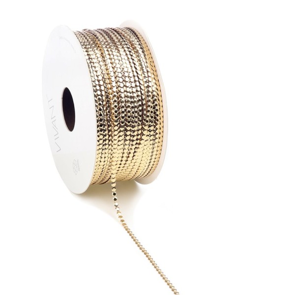 Dekoband "Circle cord" 50m - Gold V1992.5003.51