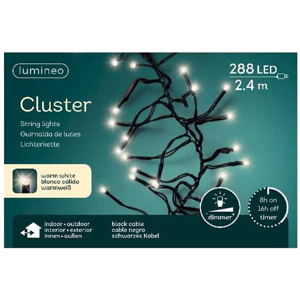 LED-Lichterkette "Cluster"
