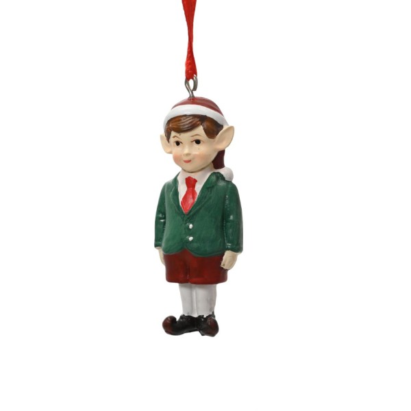 Mini-Figur Anhänger "Kleiner Junge in Grün" - 6,5 cm K512497-a