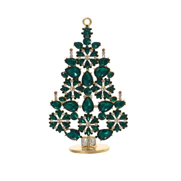 Schmuckfigur "Tannenbaum" in Grün - 11,5cm K512795-a