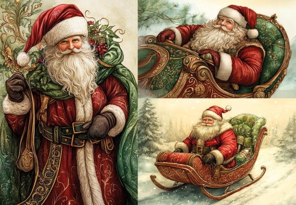 Decoupagepapier "Weihnachten 2025" 3