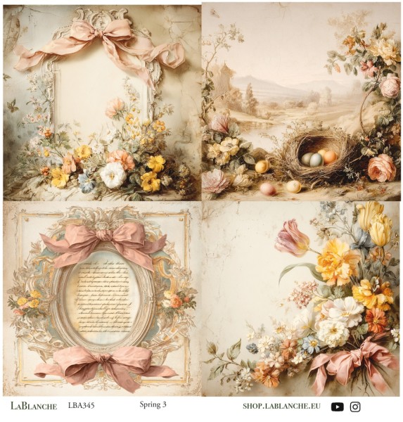 Designpapier "Spring 3 / Ostern"