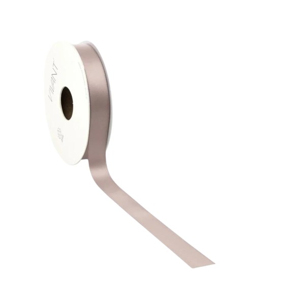 Dekoband "Doppelseitig Satin" - nude (Altrose)