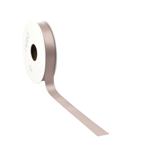Dekoband "Doppelseitig Satin" 50m - nude