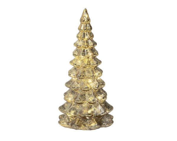 Micro LED Baum aus Glas - Gold 21 cm K489485