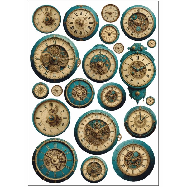 Transfermotiv "Edison/Steampunk" - Uhren LBRO190