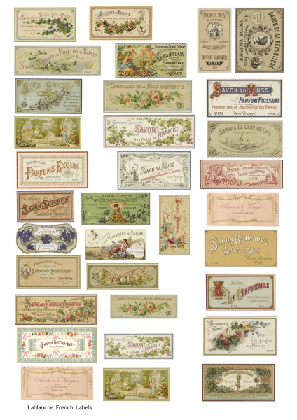 Natural Papier "French Labels"