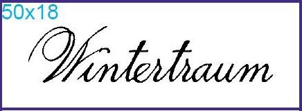 Stempel "Wintertraum"