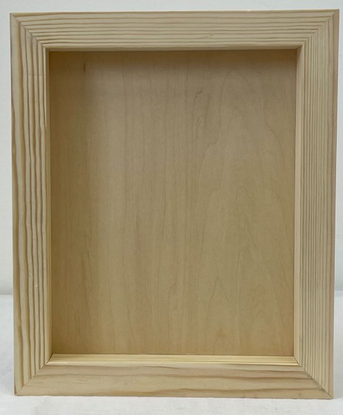 Shadowbox 25 x 30 x 3 cm Natur