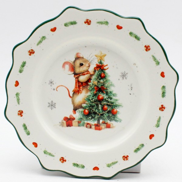 Frühstücksteller Keramik 21 cm"Maus" K601101