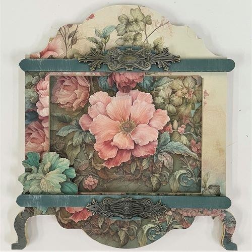 2x Metalverzierungen Gold